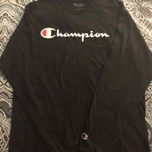 Unisex Champion long sleeve shirt